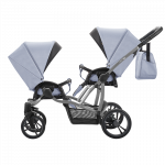 Kočík pre dvojičky Bebetto 42 GRAPHITE - col.02